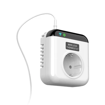 1 PC Wifi Smart Thermostatic Plastično Stojalo Temperatura Programabilni Krmilnik Za Smartlife Alexa Google Pomočnik EU Plug