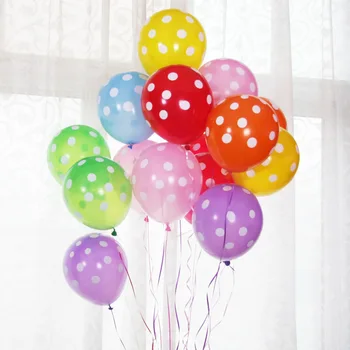 100 kozarcev Latex Balon Candy-barvno Piko 12 Palčni 2.8 G Poroko Balonom, Rojstni dan Poročni Dekoracijo Baby Tuš(Naključno Barvo)