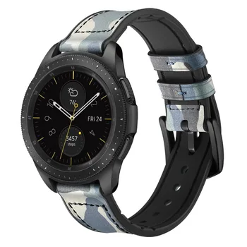20 mm 22 mm usnjeni trak za Samsung Galaxy watch 42mm 46mm /Huawei watch GT 42mm 46mm/Amazfit GTR 42mm 47mm za zamenjavo trak