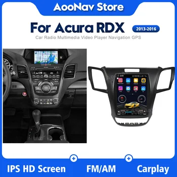 2din avtoradio zaslon na dotik Za Acura RDX 2013-2016 10.4 palčni android večpredstavnostna centralne carplay podporo za Google