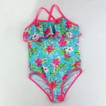 Baby Toddler En Kos Kopalke Dekleta Kopalke Swiming Obleke Tiskanja Hot springs Kopalke Plažo Otrok Otroka Otroci Plavati Obrabe