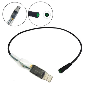 E-kolo, USB Kabel za Programiranje 5Pin Ženski Električno Kolo Moter Prestavna Senzor Kabel Za Programiranje Bafang BBS01 BBS02 BBSHD