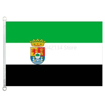 Extremadura zastavo Doma Dekoracijo na Prostem Dekor Poliester Transparenti in Zastavami 90x150cm 120x180cm