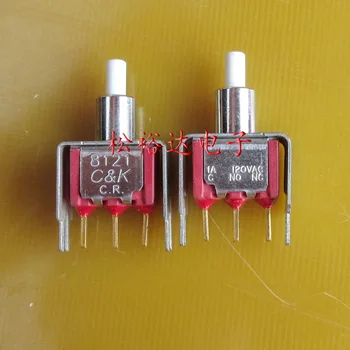 Izvirne Nove 100% 8121SD9V3GE pritisni gumb stikalo za ponovni zagon 6 mm, z nosilcem