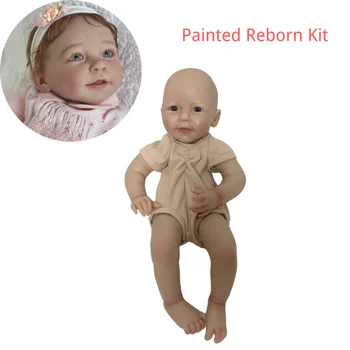 Komplet Bebe Prerojeni Lisa Naslikal Prerojeni Dojenčki Plesni Nesestavljeni 17 Palčni 40 cm Prerojeni Baby Doll Igrača Za Dekle Darilo za Rojstni dan, Božič