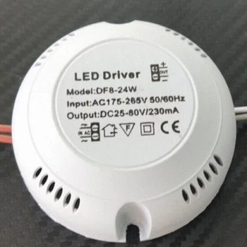 LED Luči Voznik Napajalni Transformator 8-24W / 24-36W LED Lučka za Voznika