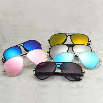 MAYTEN Srčkan Očala Otroci Candy Barve sončna Očala Fantje Dekleta Ultralahkih Otroci sončna Očala UV400 Očala Oculos De Sol Feminino