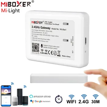 Mi Lahka WL-Box1 5v Usb Wifi 2.4 G Gateway Controller Miboxer WL433 RF 433MHZ Led Krmilnik Prehod App Nadzor MiLight Serie