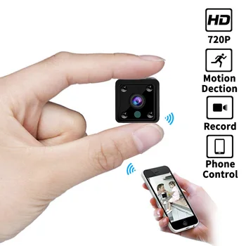 Mini Wifi IP Kamera Smart Home Security Kamere CCTV Video Nadzor brezžično omrežje Zgrajeno v Baterija, Fotoaparat, Audio
