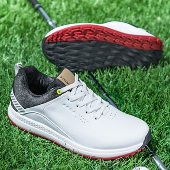 Nepremočljiva Golf Čevlji Moški Spikeless Golf Superge za Moške Velikosti Plus 47 Hoja Čevlji Golfisti na Prostem Luksuzni Športni Copati