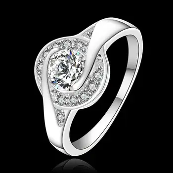 Obroč Silver Plated Obroč Srebrni modni nakit prstan tovarniške cene kamen vdelan Mačka Oči Obroč /IIBDRYPE VUUMUTYGR157