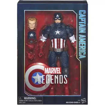 Original Marvel Legende Serije 12-palčni Captain America Akcijska Figura, Igrače za otroke s box