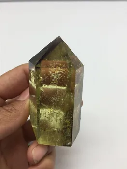 padec ladijskega prometa Naravno rumeno citrine quartz Crystal gemstone točke reiki zdravljenje čakre rock citrine kristalno palico, poročno darilo