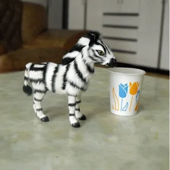 realno zebra toy model / žive zebra igrača, izdelana iz PE plesni&krzno idealen kot doma dekoracijo ali darilo otrok