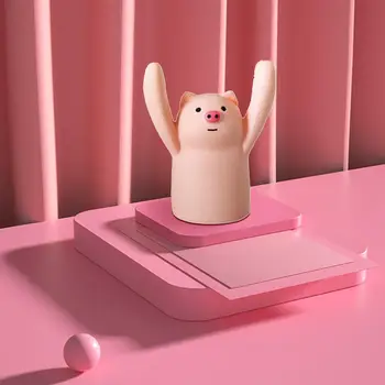 Risanka Varken Kat Kikker Panda Hond Mini Hars Pop Home Office Desktop Speelgoed Ornament Pisarne Pribor Dekoracijo