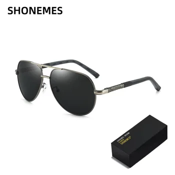 ShoneMes moška sončna Očala Polarizirana UV400 Kovinski Okvir Prostem Vožnjo sončna Očala za Ribolov Očala za Moške