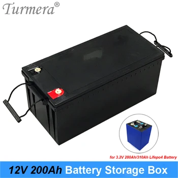 Turmera 12V 24V Baterija 48V Škatla za Shranjevanje za 3.2 V 310Ah 280Ah Lifepo4 Baterije Solarnega Sistema in Neprekinjeno Napajanje