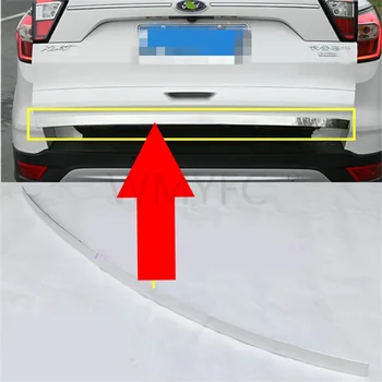 Vrata prtljažnika Zadnja Vrata Spodnji Pokrov Modeliranje Trim Nerjavnega Jekla nazaj vrata trim za Ford Kuga 2012-2019 avto Dodatki
