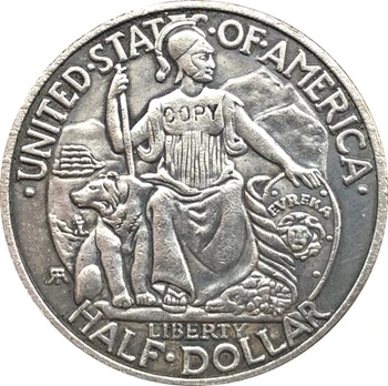 ZDA Dolar - San Diego California-Pacific Priročniku 1936 KOVANEC KOPIJO 30.6 mm