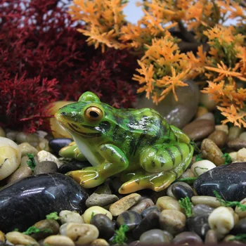Žabe, Žaba Vrt Smolo Figurice Figur Miniaturni Kip Dekor Mini Živalski Kipi, Skulpture, Dekoracijo Decors Odlikovanja
